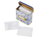 My Prayers Hebrews 10:23 Cards In Tin Blue Floral