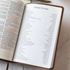 KJV Large Print Thinline Bible (Value Edition)-Brown LeatherTouch
