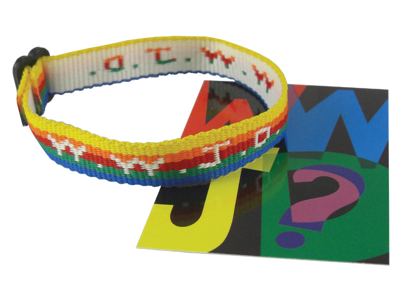 Wwjd bracelet rainbow new arrivals