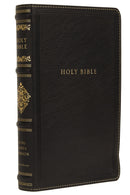 KJV Personal Size Reference Bible  Sovereign Collection (Comfort Print)-Black Leathersoft Indexed