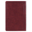 KJV Bijbel Grote Print burgendy