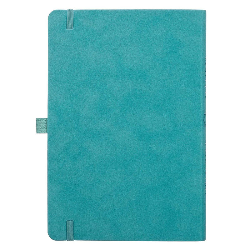 Teal Faux Leather Baxter
