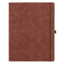 Brown Faux Leather Baxter Executive