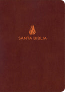 Span-NIV Giant Print Reference Bible-Brown Bonded Leather Indexed