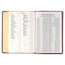 KJV Bijbel Grote Print burgendy