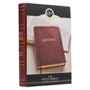 KJV Bijbel Grote Print burgendy