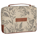 Amazing Grace Natuurlijke Canvas Bijbelhoes