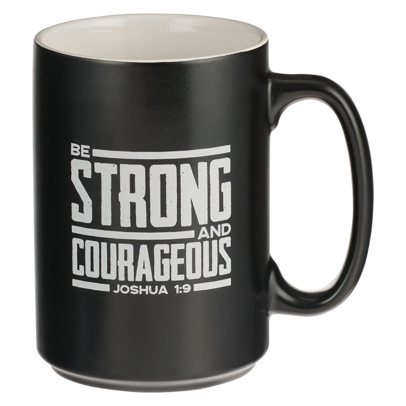 Strong and Courageous Black Lion Josh 1: