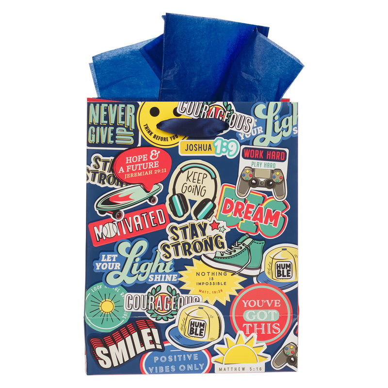 Stay Strong Kid Medium Gift Bag