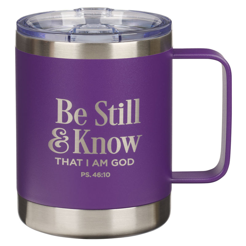 Be Still and Know Purple - Psalm 46:10