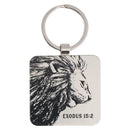 Lord is my Strength Exodus 15:2 Keychain