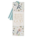 Be Still Ps. 46:10 Bookmark Faux Leather White