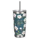 Love You Mom Prov. 31:25 Tumbler SS Dk. Teal