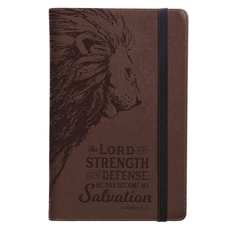 Lord is my Strength Ex. 15:2 Notebook Elastic