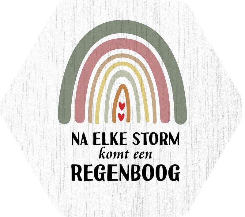 XXX Na elke storm komt een regenboog