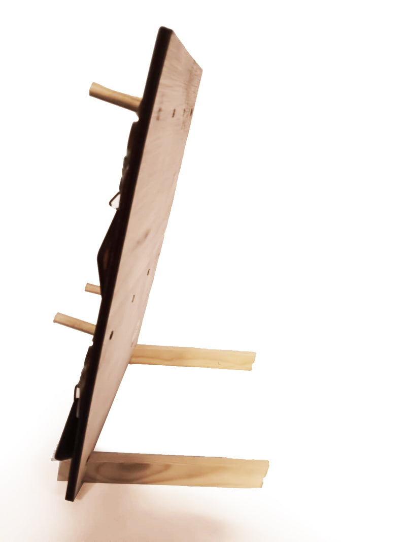 Portin Sieraden Organizer Display Stand Houder met Houten Portin Sieraden Organizer Display Stand Houder met Houten