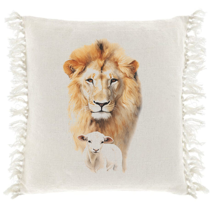 Pillow Lion and Lamb