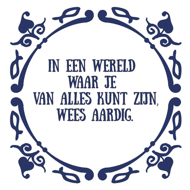 In een wereld
