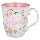 Best Mom Ever White and Pink - Num 6:24