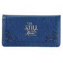 Be Still Ps. 46:10 Card Wallet Navy 