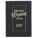 Devotional God's Daily Wisdom for Men Faux Leather
