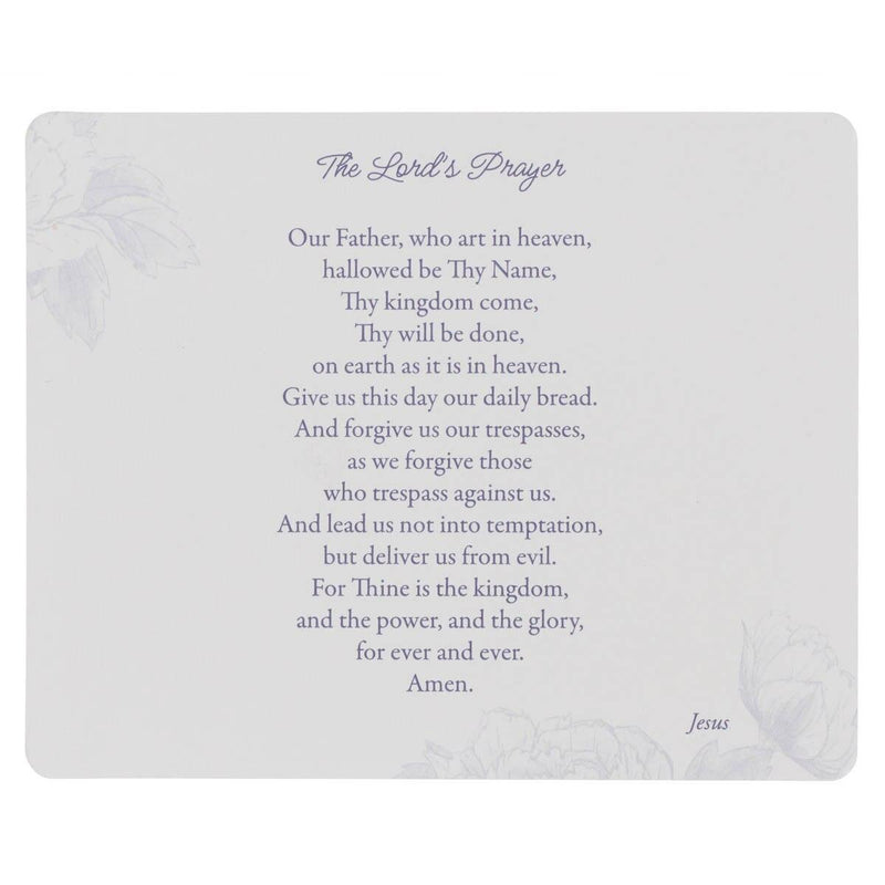 My Prayers Hebrews 10:23 Cards In Tin Blue Floral
