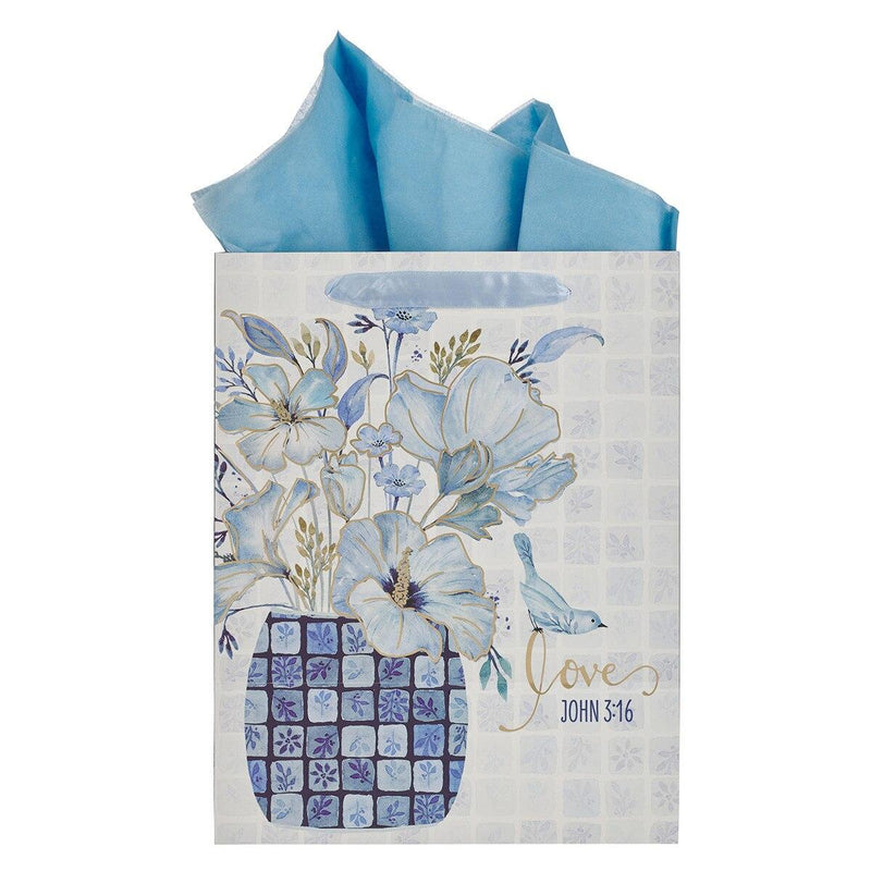 Love John 3:16 Gift Bag LG Portrait