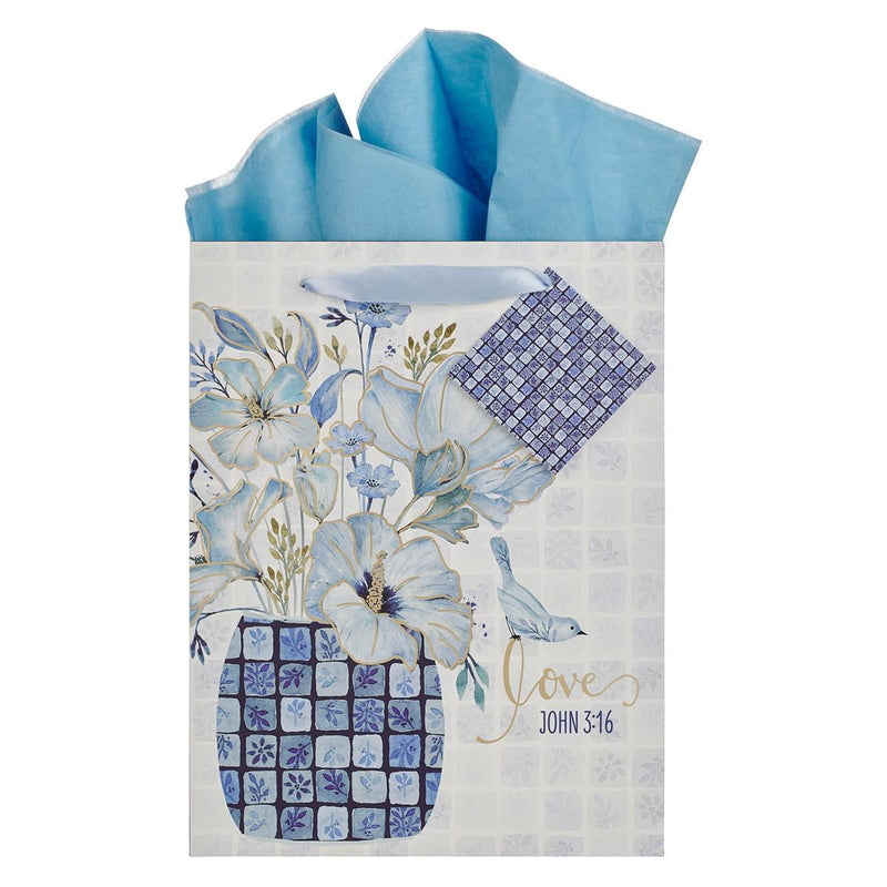 Love John 3:16 Gift Bag LG Portrait