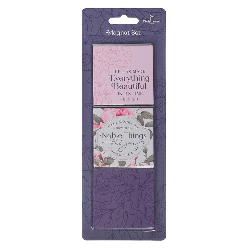 Noble Things Prov. 31:29 Magnet Set