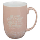 Good Works Phil 1:6 Mug Peach