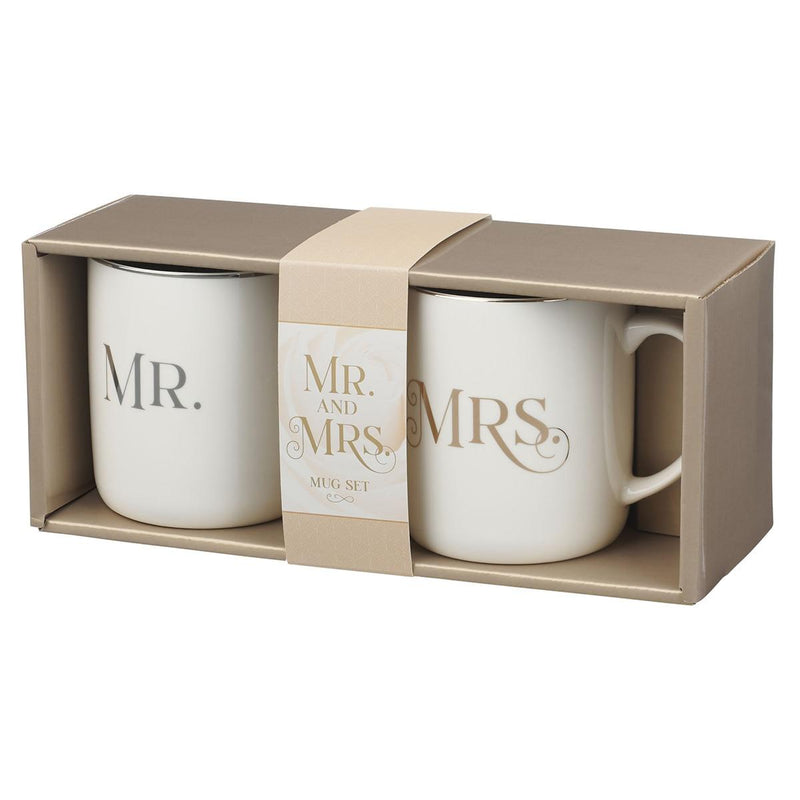 Mr. & Mrs. Ecc.4:9 Mug Set 2pc