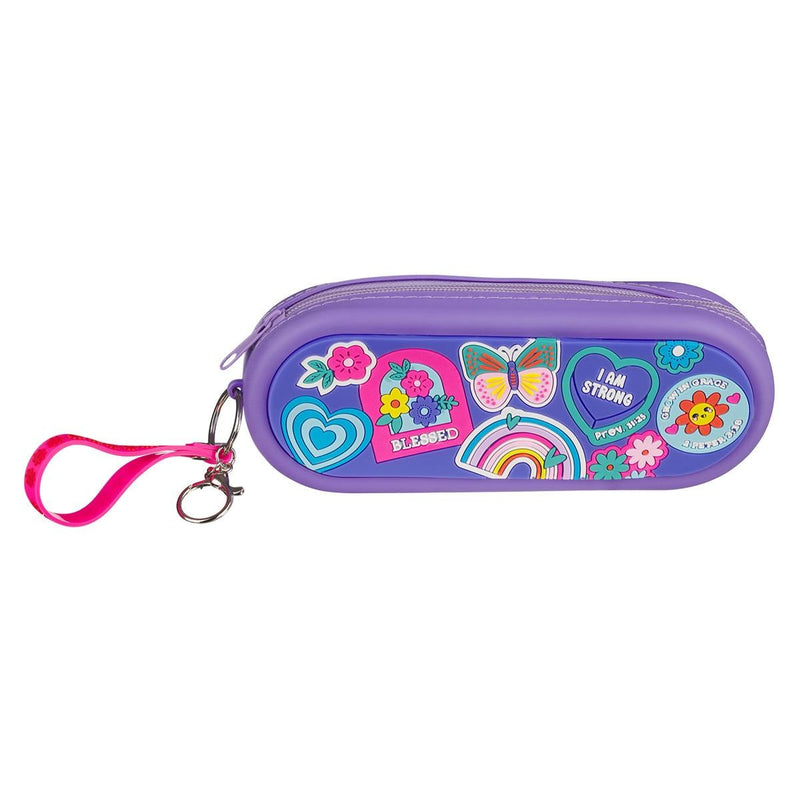 I Am Strong Prov. 31:25 Pencil Case Purple
