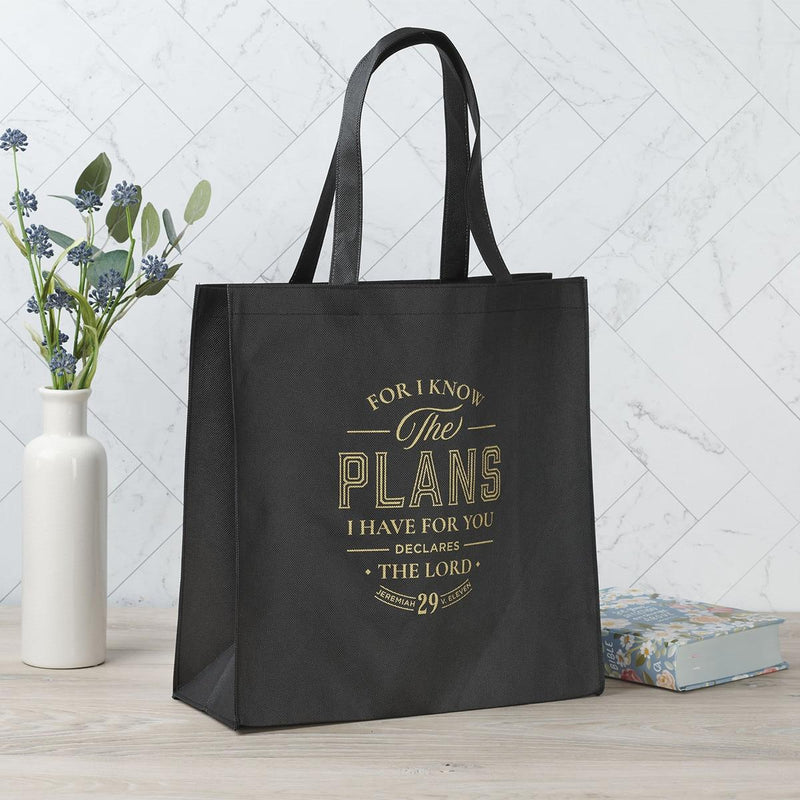 Plans Jer. 29:11 Tote bag Black