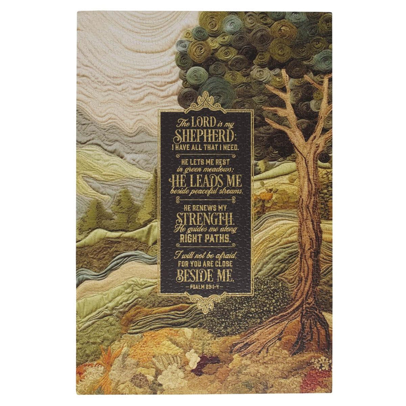 The Lord is my Shepherd Ps. 23 Puzzle 1000 pc.