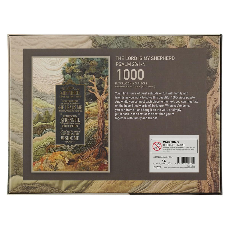 The Lord is my Shepherd Ps. 23 Puzzle 1000 pc.