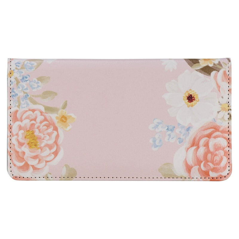 Strength & Dignity Prov. 31:25 Checkbook Wallet Pink