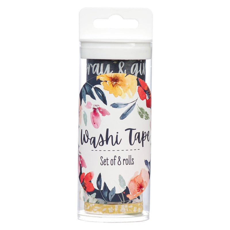 Rejoice Always 1 Thess. 5:16-18 Washi Tape Set 8pc