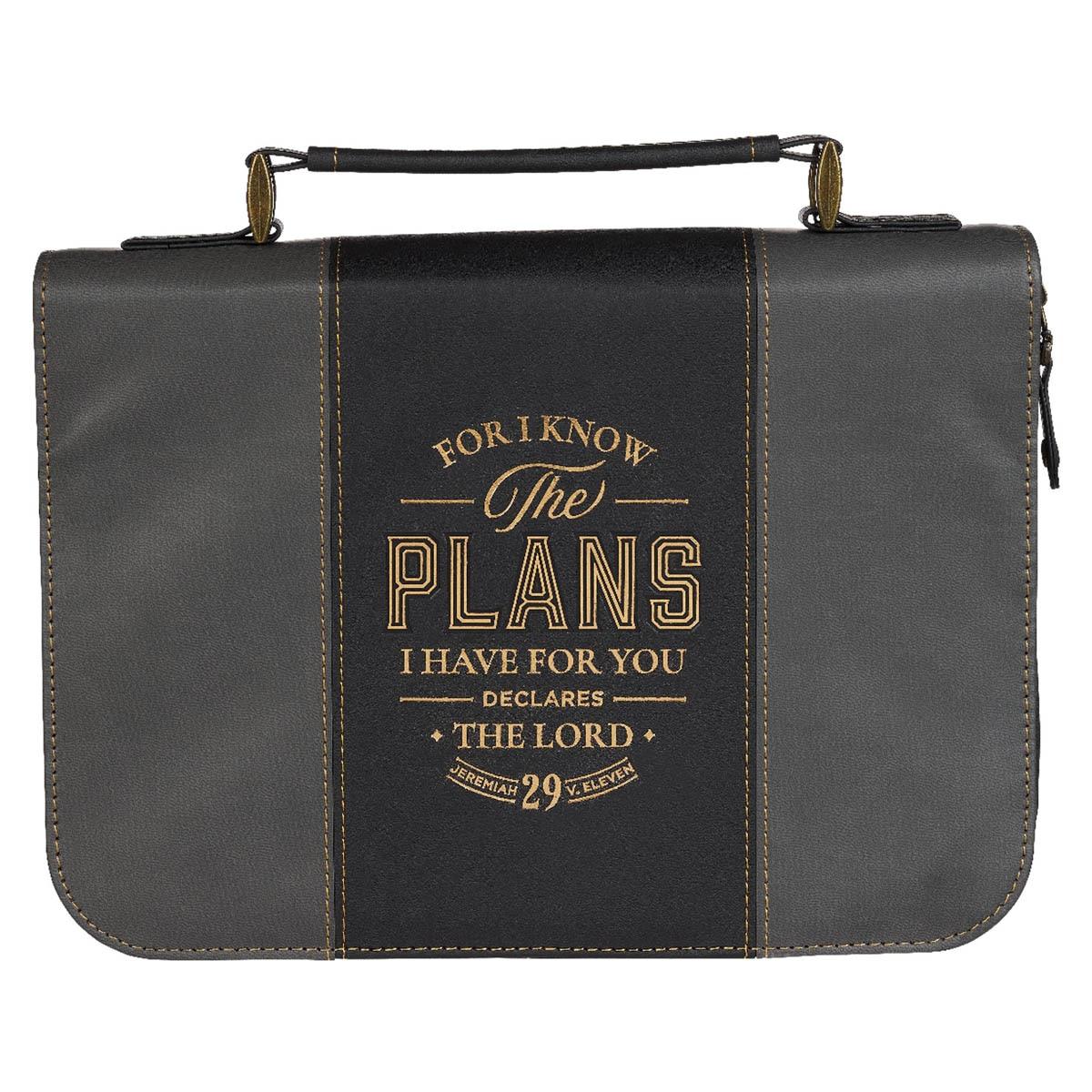 Biblecover I Know the Plans Jer. 29:11 Bible Cover Classic Two-tone ...