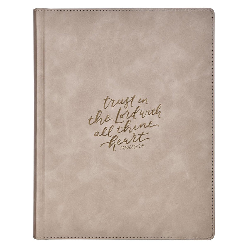 KJV Note-taking Bible LP Faux Leather HC, Trust the Lord, Prov. 3:5