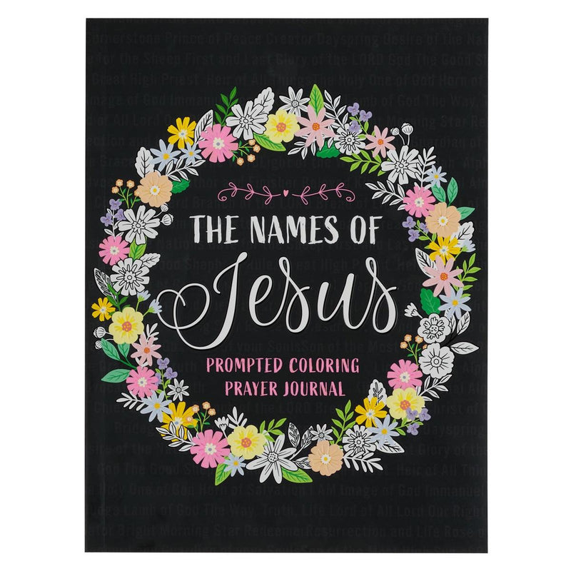 The Names of Jesus Prompted Coloring Prayer Journal