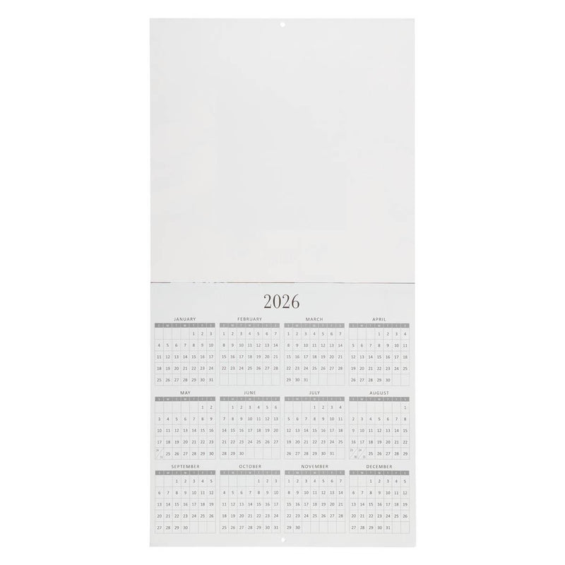 2026 Calendar Lg For I Know the Plans Jer. 29:11