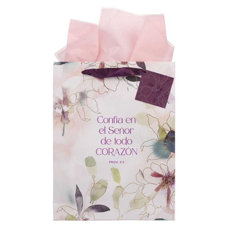Gift Bag LG Portrait ConfÃ­a en el SeÃ±or Prov. 3:5