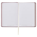 With God Matt. 19:26 Journal Classic Burgundy