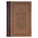 I Know the Plans 29:11 Journal Classic Zip Brown