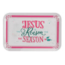 Jesus is the Reason Plate Melamine 
