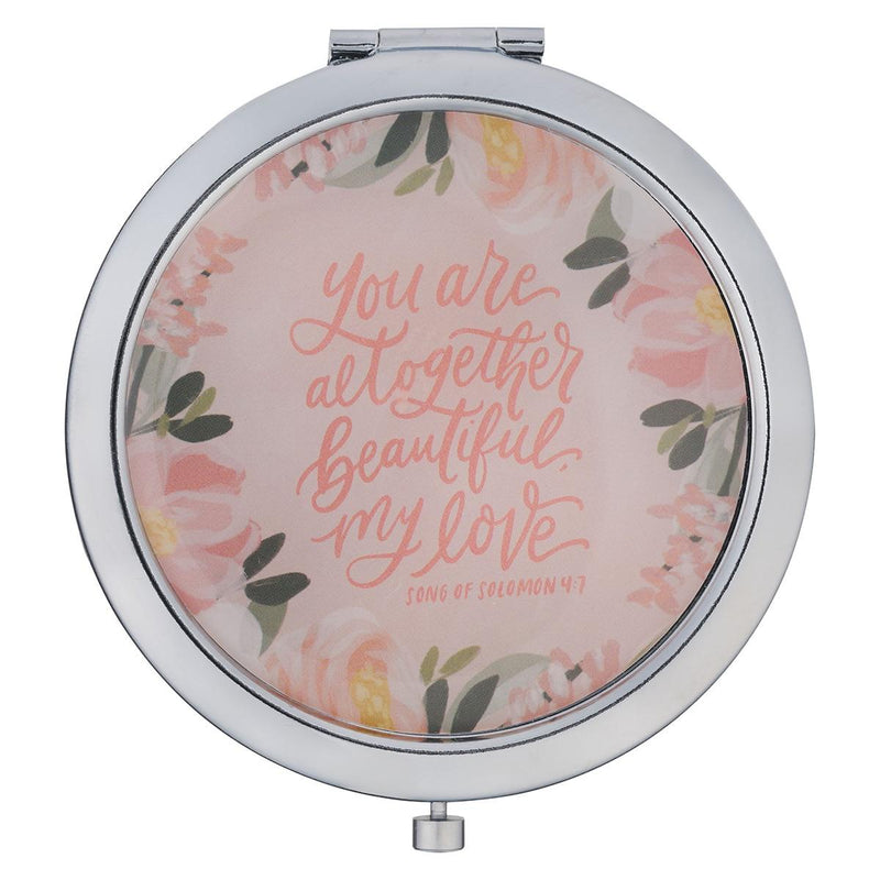 You Are Altogether Beautiful My Love Song 4:7 Mirror Compact 