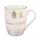 Mug Pink Peace on Earth Luke 2:14