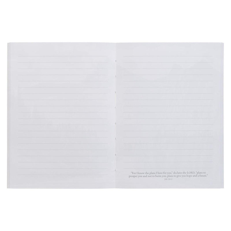 I Know the Plans I Have For You Jer. 29:11 Notebook Bound Blue