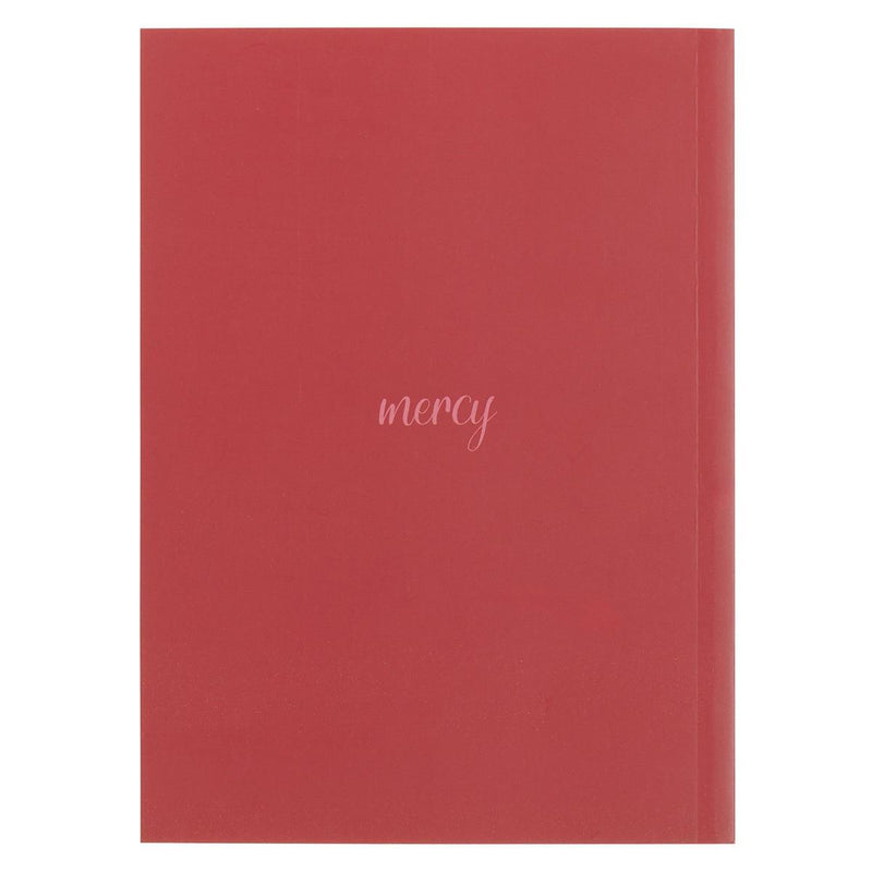 His Mercies Are New Every Morning Lam. 3:22-23 Notebook Bound Pink