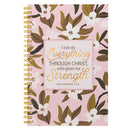 Notebook Spiral-bound I Can Do Everything Through Christ